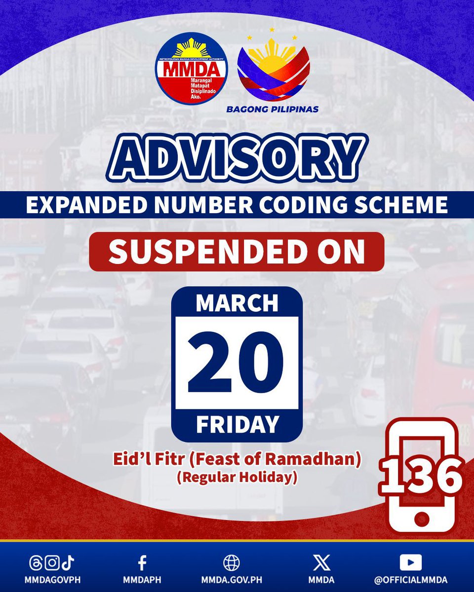 Official MMDA tweet media