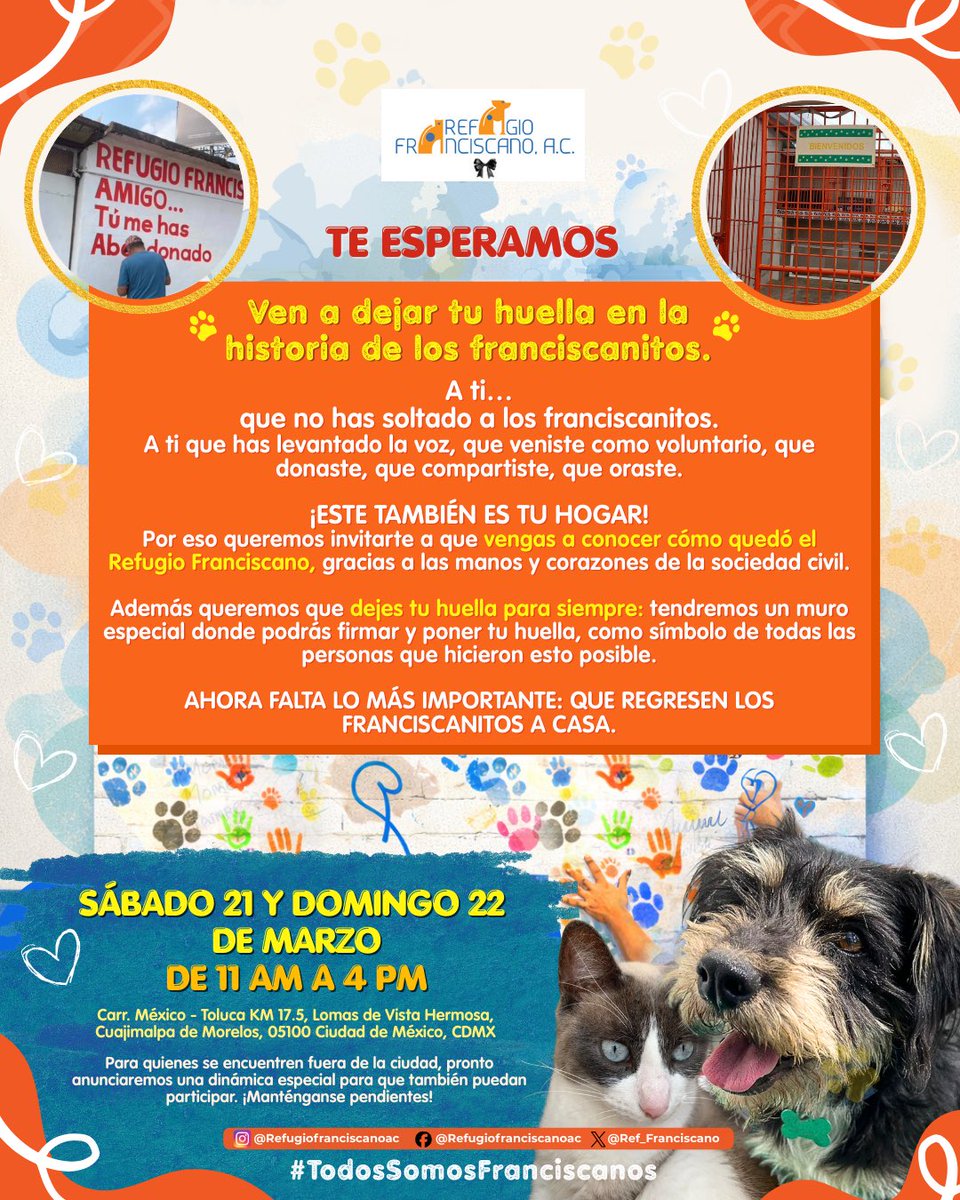 REFUGIO FRANCISCANO AC tweet media