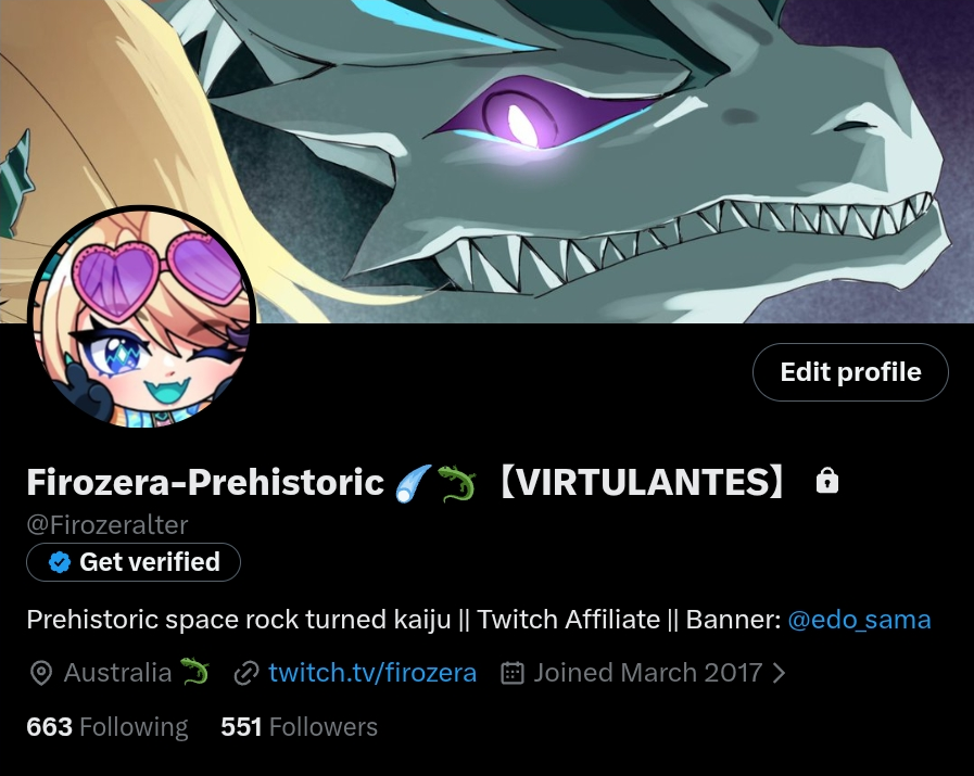 Firozera the Disastrous Kaiju ☄️🦎【VIRTULANTES】 tweet media