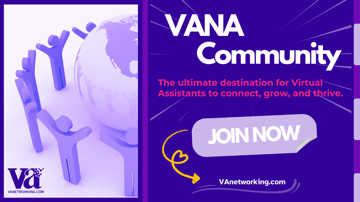 Virtual Assistant Networking Association (VANA) tweet media