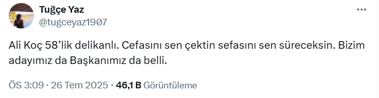 Ne oldu LA ! a.kOÇ sosyal medya bütçesini! açıklamadı mı size !? x.com/tugceyaz1907/s…