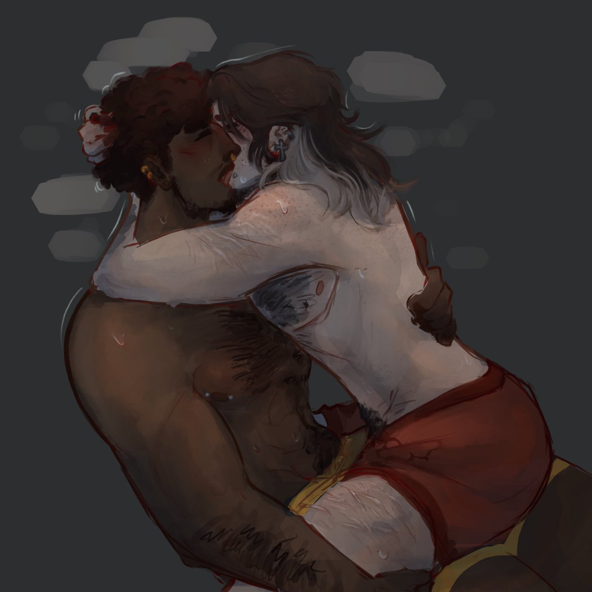 Tw: Suggestive
Aiden finally came back home

This is not what I usually post on here but ugh this took too much effort to not post

#dctwt #jaidendisventurecamp