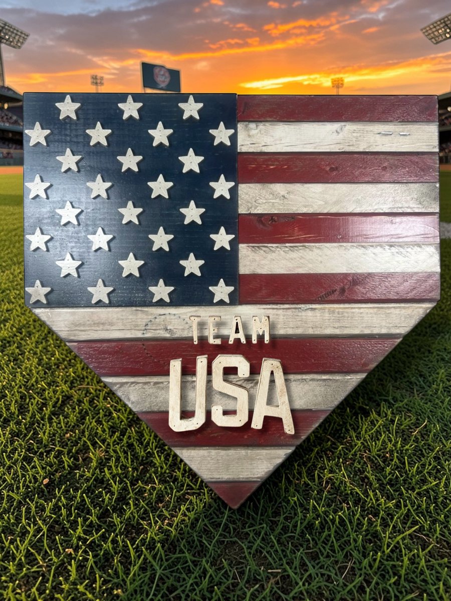 barnwoodsports's tweet image. LET’S GOOOOOO! USA! USA! USA! 🇺🇸 🇺🇸 🇺🇸 

#teamusa #baseball #custommade #WBC2026