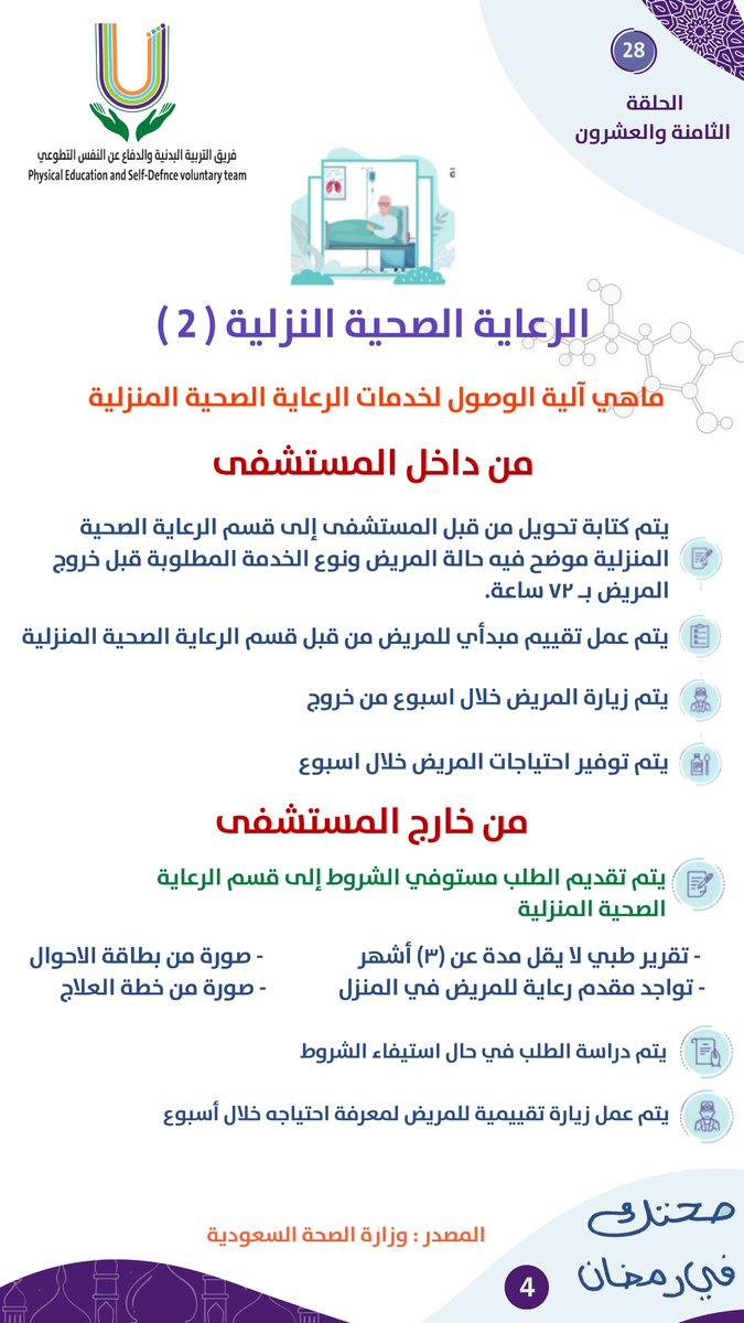 فريق التربية البدنية والدفاع عن النفس التطوعي tweet media