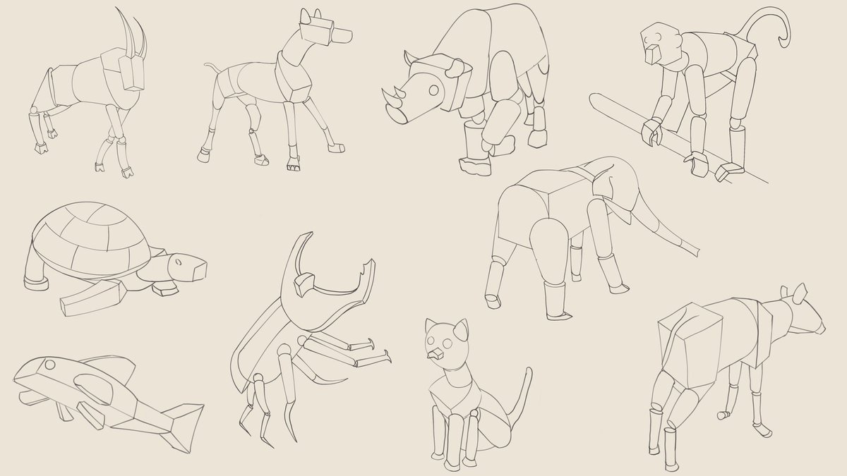 Real_ReGrowth's tweet photo. Learning to draw figures and animals with shapes #art #box https://t.co/Siar8YcK8g