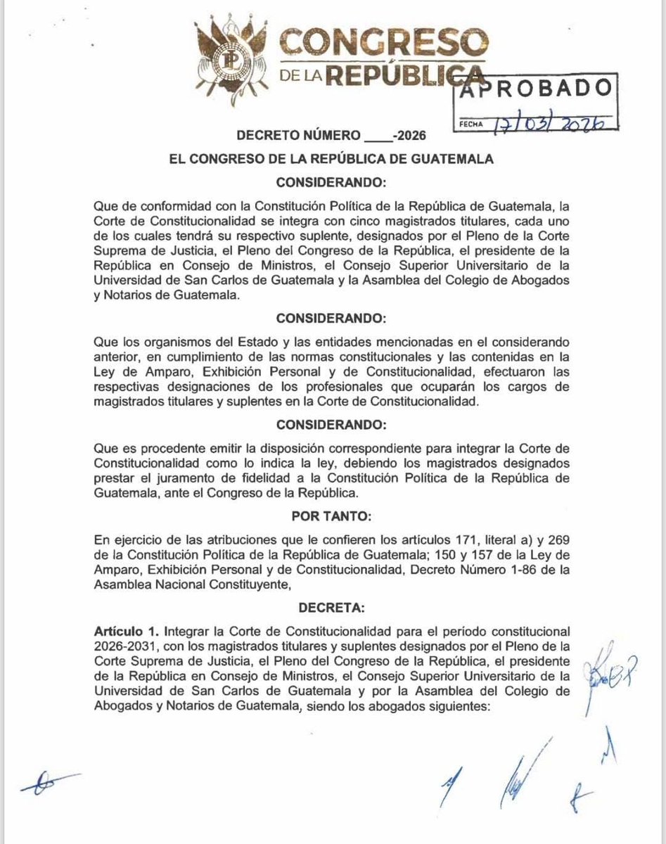Guatemala Visible tweet media
