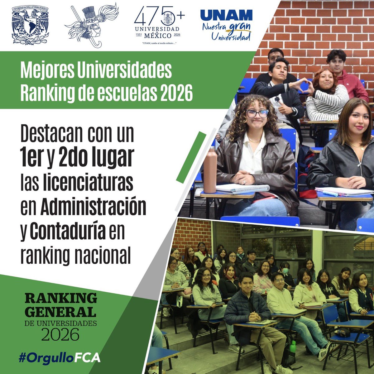 Facultad de Contaduría y Administración - UNAM tweet media