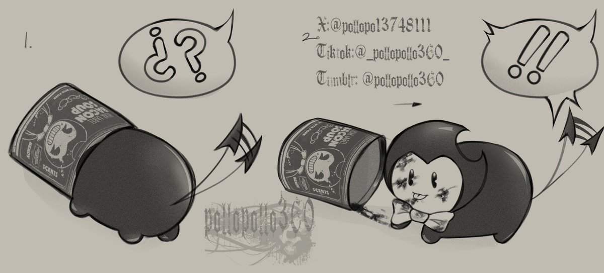 _pollopollo360_'s tweet photo. ꒰՞ °ᗝ°՞꒱.ᐟ.ᐟ RAYOS BENDY!!   
#bendy #motm #mythofthemachine #bendycat https://t.co/EJT2hfibtM