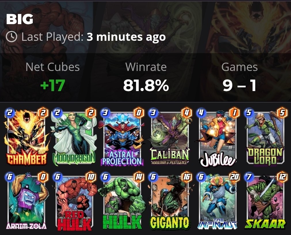 Zodrex Marvel Snap tweet media