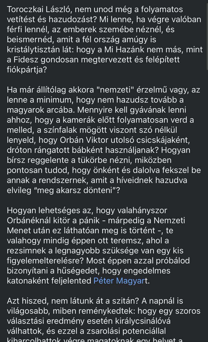 pitorwolf's tweet photo. @ToroczkaiLaszlo 0. %-os Fegyőr tegnapi bejegyzése facebookon: https://t.co/BIXegrJp3Q