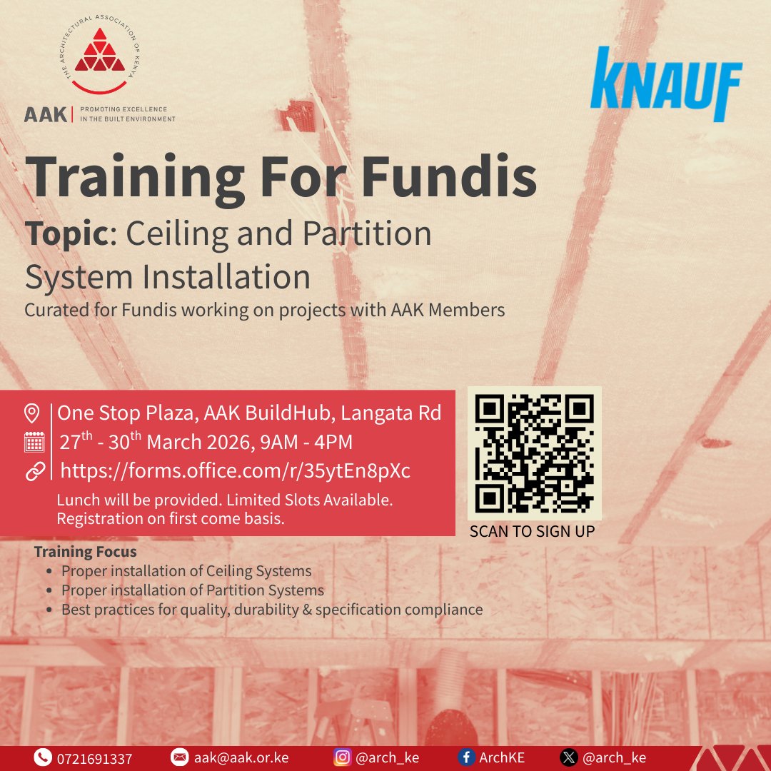 Architectural Association of Kenya tweet media