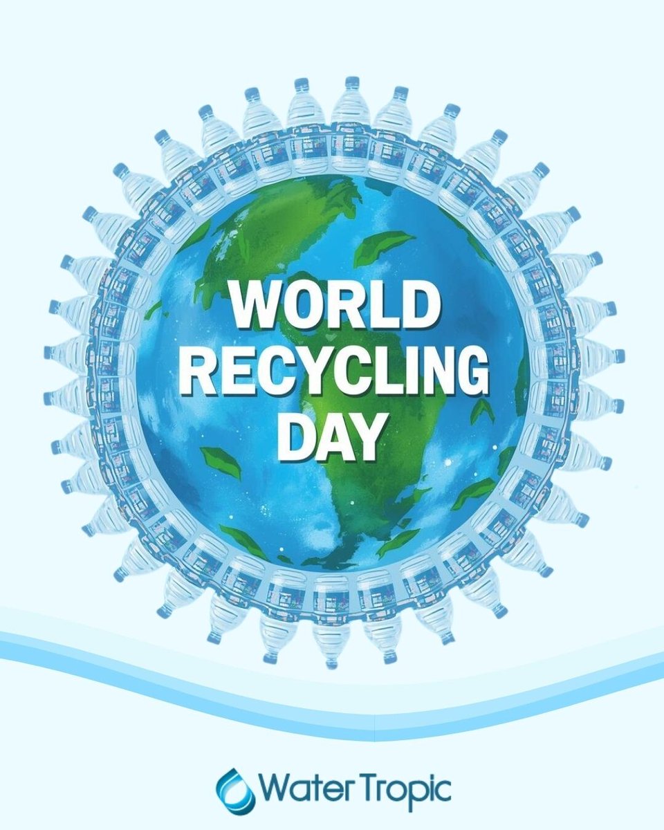 WaterTropicRe's tweet photo. ♻️ Journée mondiale du recyclage
Et si on supprimait les bouteilles plastique au bureau ?
💧 Les fontaines sur réseau sont une alternative durable.

https://t.co/jk2vtCgOzm https://t.co/qtfhL00zgT