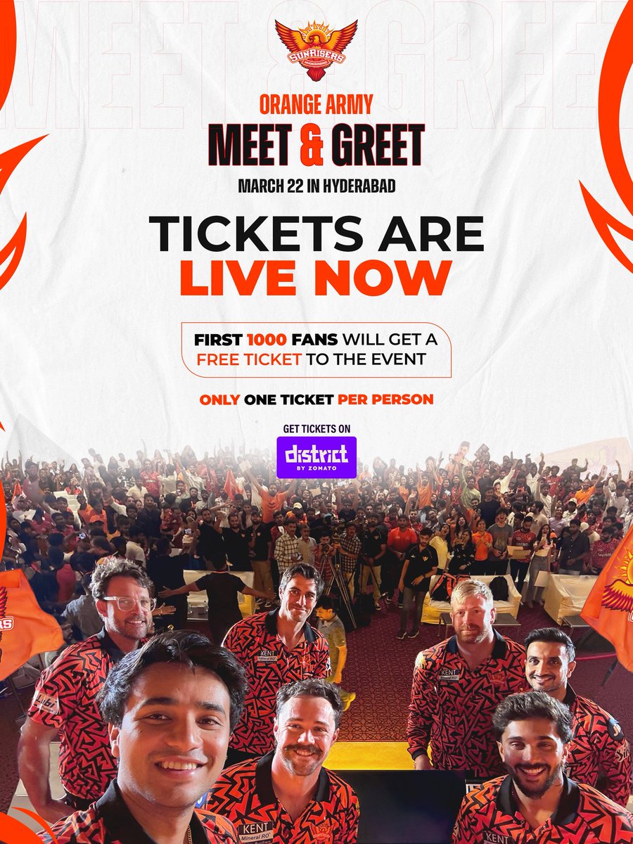 SunRisers Hyderabad tweet media