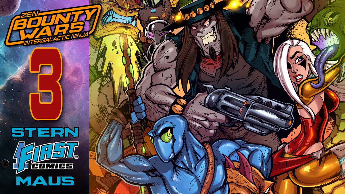 Help me out and sign up now to be notified when our NEW issue of ZEN Intergalactic Ninja: BOUNTY WARS #3 will be LIVE on Kickstarter! (March 27, 10:30pm est) I need help tagging and sharing-thanks guys! :D kickstarter.com/projects/billm…