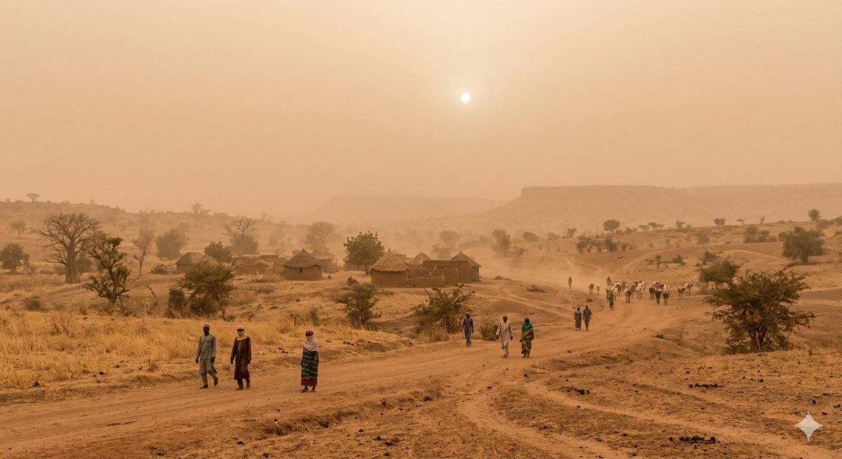PremiumTimesng's tweet photo. NiMet forecasts three-day dust haze across Nigeria from Wednesday https://t.co/pfznAoqg6t https://t.co/7lQHwAdSmX
