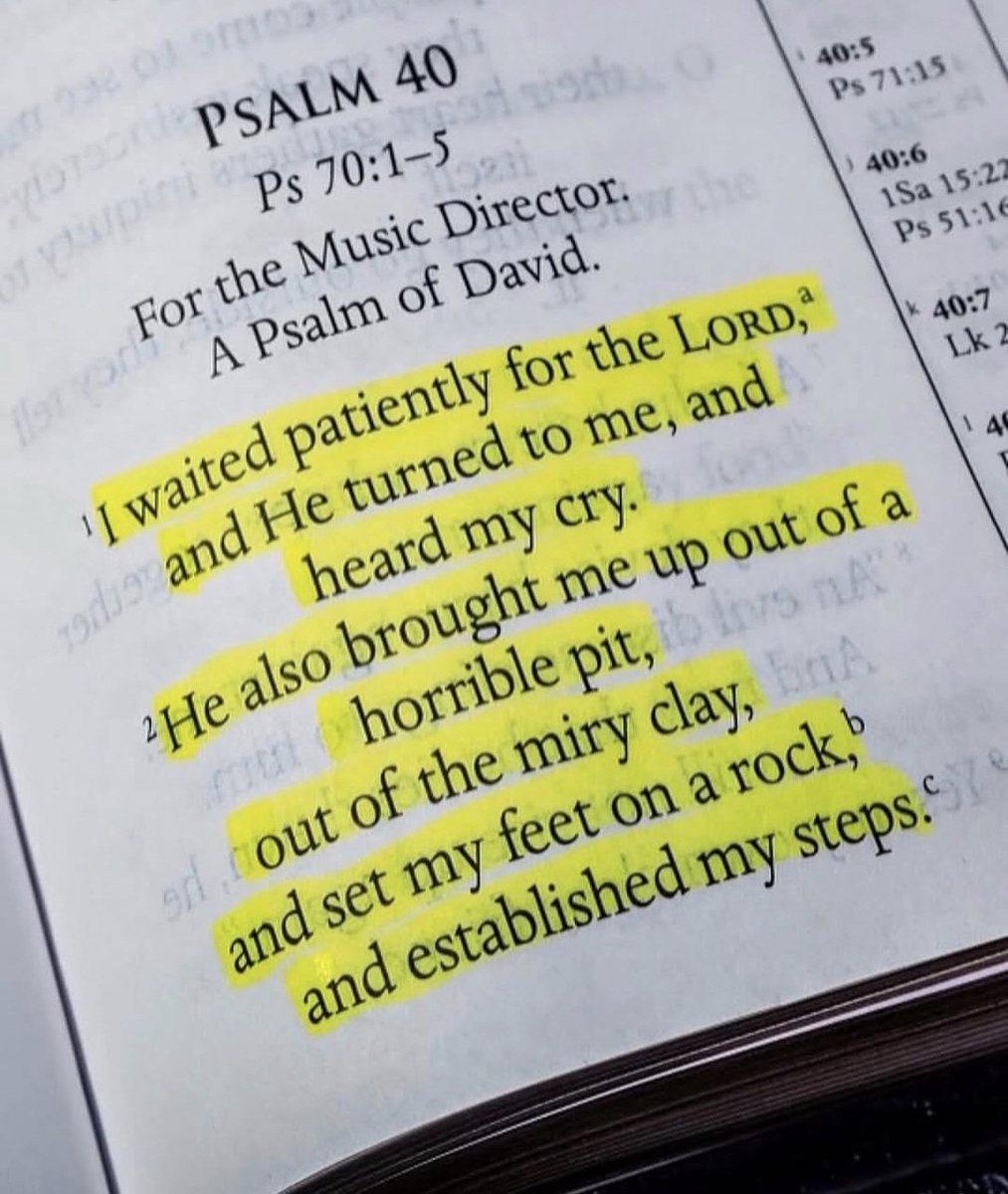 John_Matthew_T's tweet photo. Psalm 40:1-2 https://t.co/y6Rn4afhBj