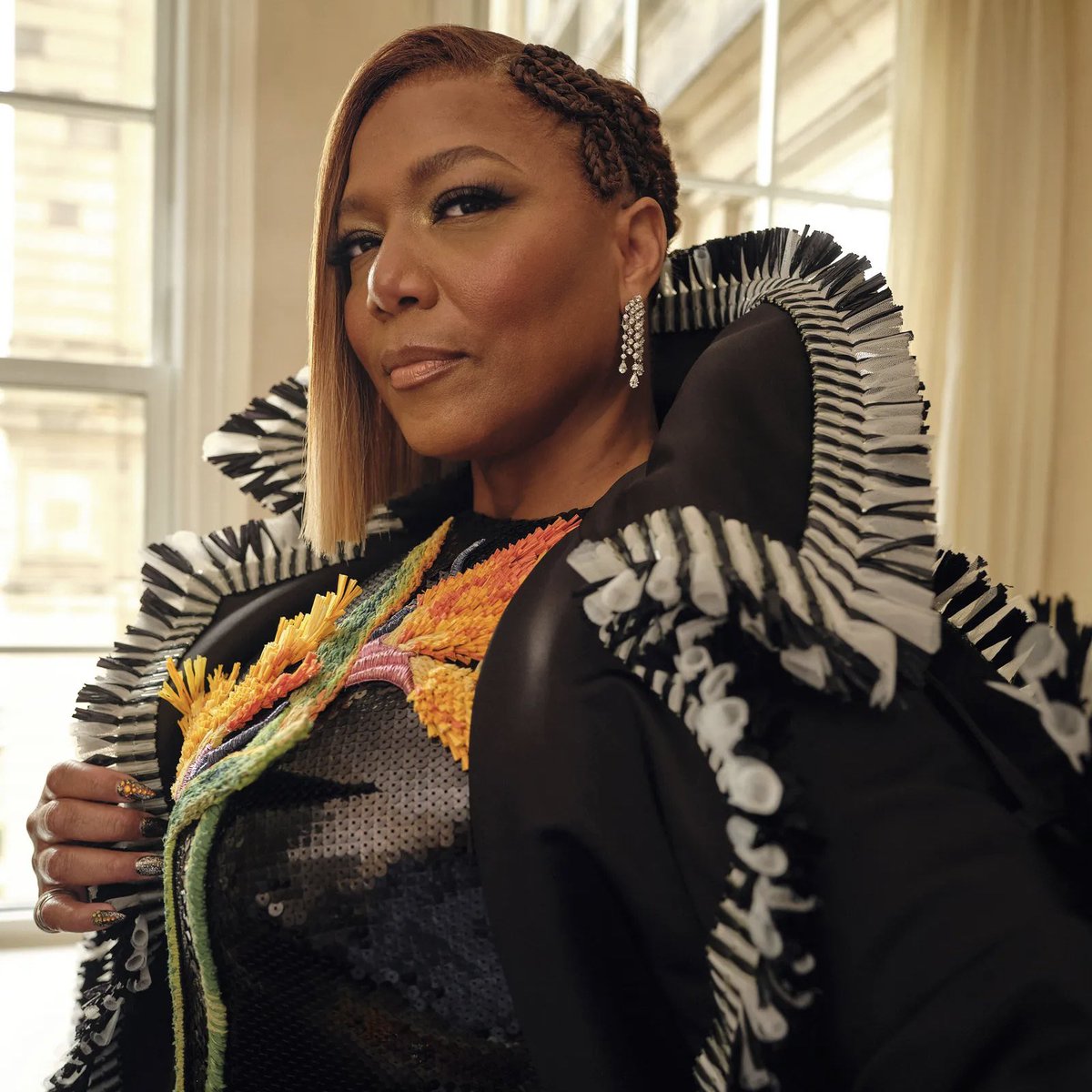 PopCrave's tweet photo. Happy 56th birthday to the iconic Queen Latifah. https://t.co/qiESAz18Tu