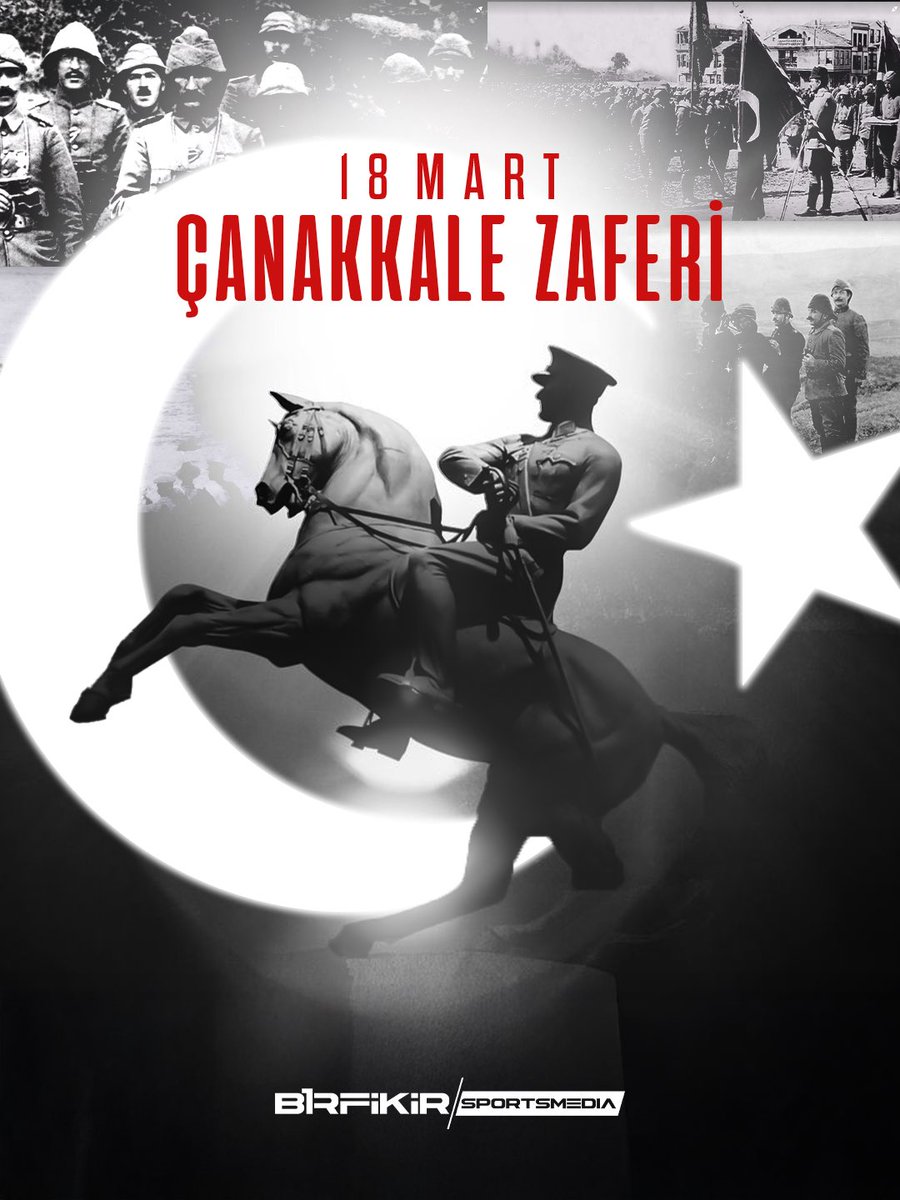 🇹🇷 18 Mart Çanakkale Zaferi’nin 111. yılında başta Ulu Önderimiz Gazi Mustafa Kemal Atatürk olmak üzere tüm şehitlerimizi ve gazilerimizi saygıyla, minnetle ve rahmetle anıyoruz. 

#18MartÇanakkaleZaferi