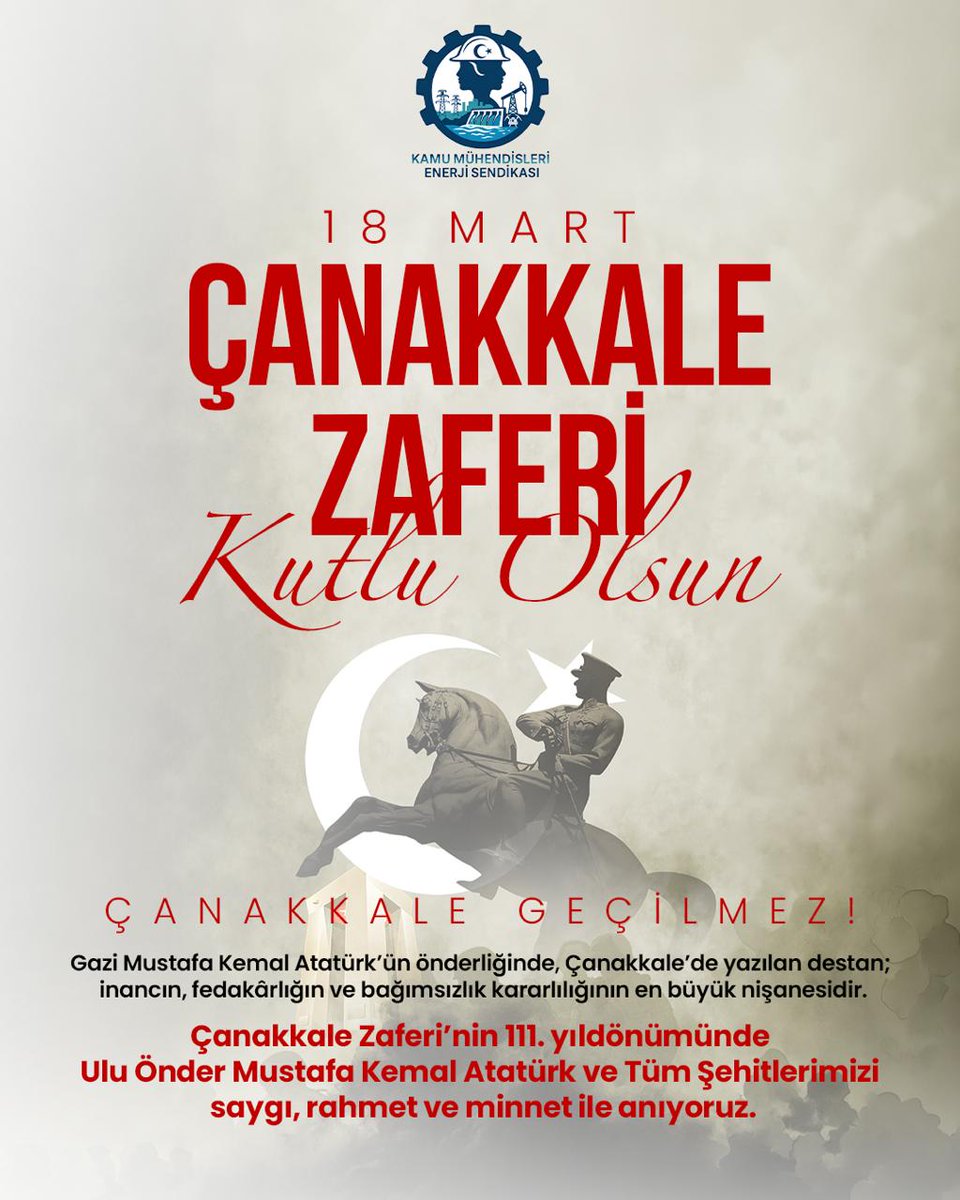 Kamu Mühendisleri ENERJİ Sendikası tweet media