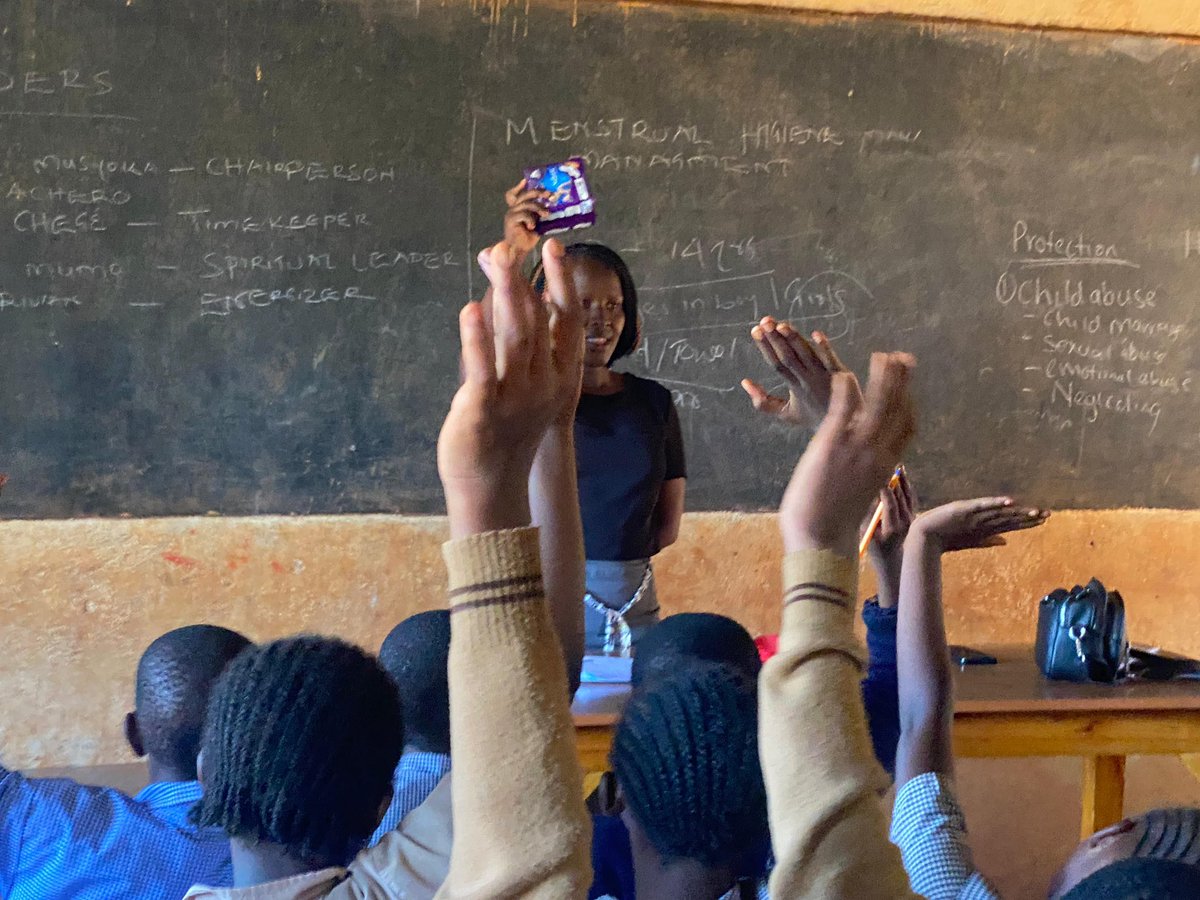 Madet_trust's tweet photo. Over 600 learners from 13 schools in Kibwezi West &amp; East, benefited from our mentorship on Menstrual Hygiene &amp; Children’s Rights, supported by @VSOKenya. The program broke stigma, built confidence and empowered learners to advocate for better health, dignity, and inclusive school https://t.co/0B5ZldWVvW