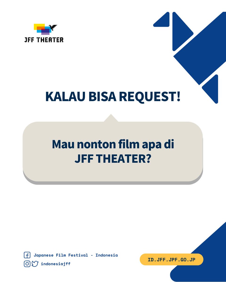 Japanese Film Festival Indonesia tweet media