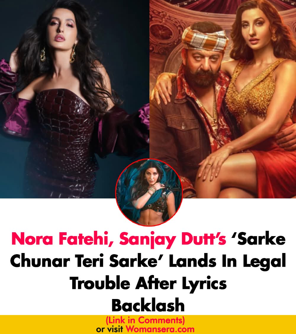 Sanatani8766's tweet photo. Nora Fatehi, Sanjay Dutt’s ‘Sarke Chunar Teri Sarke’ Lands In Legal Trouble After Lyrics Backlash👇
#norafatehi #sunjaydutt https://t.co/xJLK492dxO