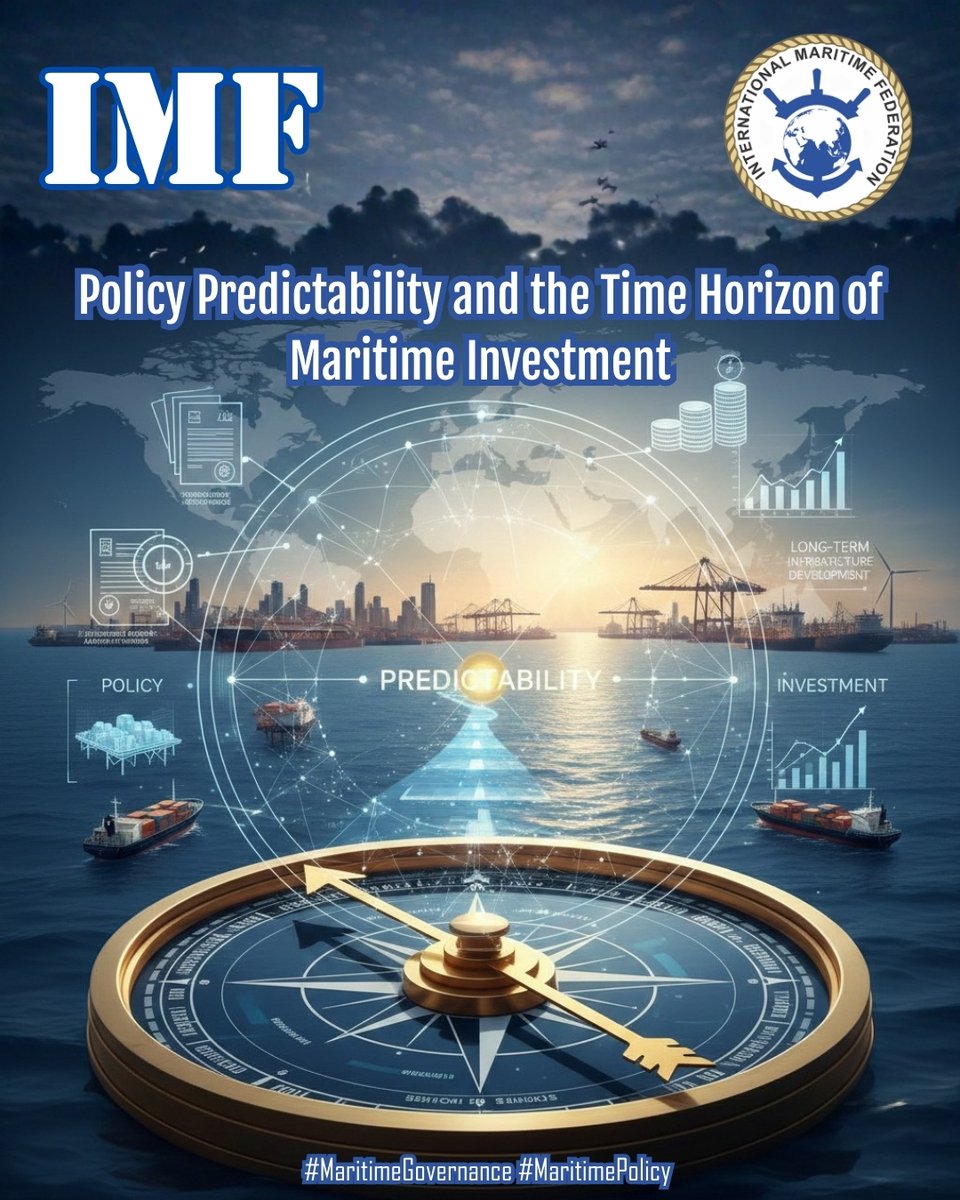 Maritime investment is long-term.
Policy predictability—not immobility—anchors capital, lowers risk and sustains growth.
Where governance evolves transparently, commitment follows.
