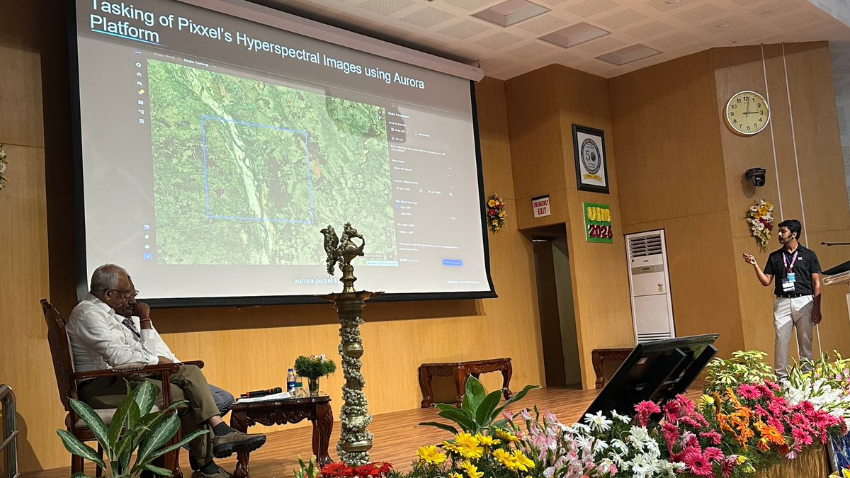 PixxelSpace's tweet photo. Pixxel attended the User Interaction Meet organised by the National Remote Sensing Centre (NRSC) and @NSIL_India (NSIL) in Hyderabad last week.

Bringing together voices from across India’s space and geospatial ecosystem, the event, in line with the theme of 'Viksit Bharat', created space for deeper exchange with government delegates and domain experts. We shared how our satellite missions and planetary intelligence are opening up more precise, data-driven ways to understand the Earth.

Continued collaboration across the ecosystem will be key to expanding what’s possible with Earth observation. 🤝