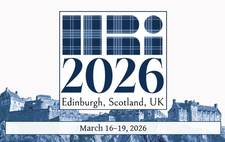 HayashiLabo's tweet photo. Edinburgh (Scotland, UK)で開催された国際会議で2件のポスター発表を行いました．
21th ACM/IEEE International Conference on Human-Robot Interaction (HRI2026)
1. Shimojo, et al.(2026) https://t.co/yiWDcpoGgG
2. Hayashi, et al. (2026) https://t.co/Tm3nkIw742 https://t.co/84V8gjddjq