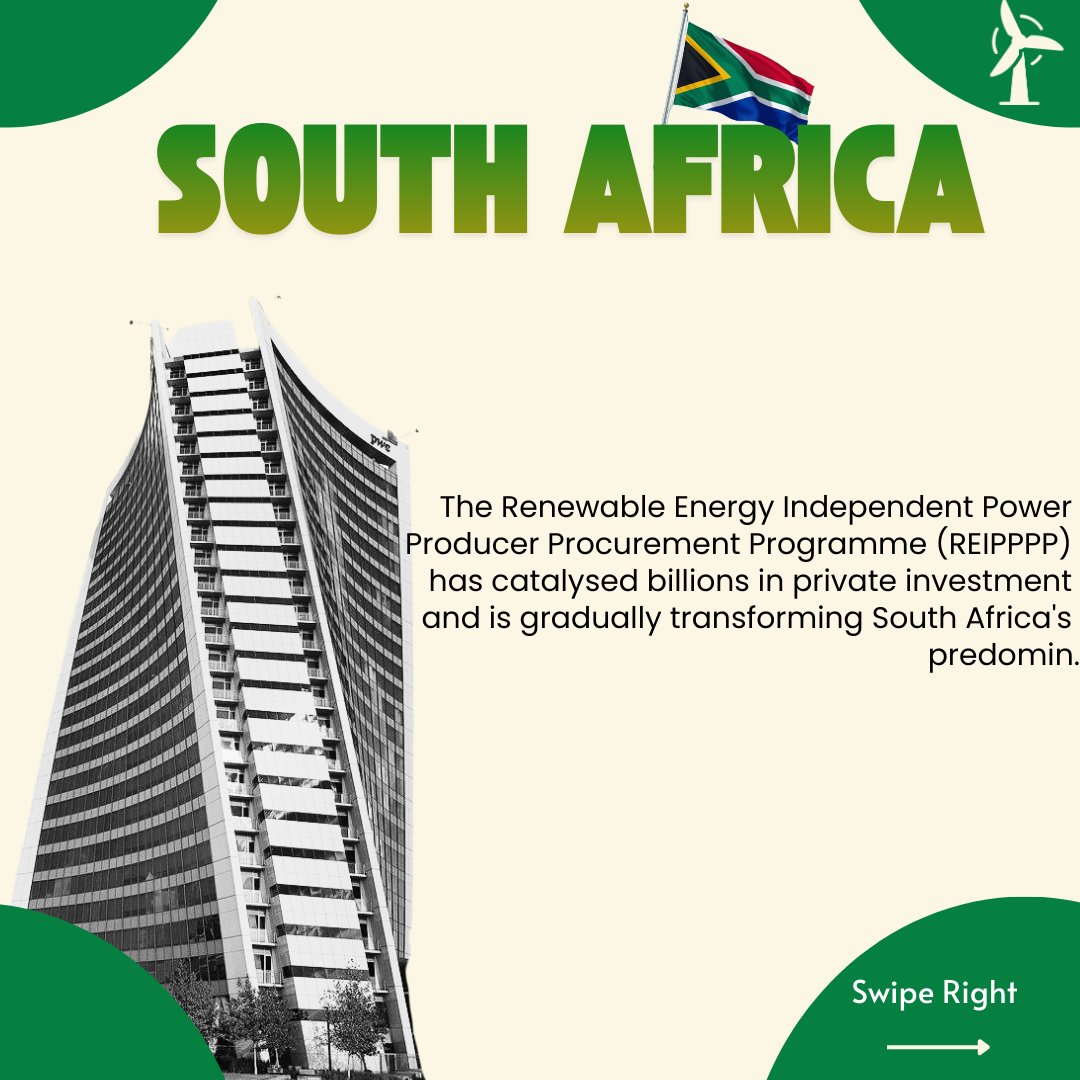 Africa has one of the world’s greenest energy grid, a solar plant  powering Europe and a dam that could light up a continent and nobody is talking about it.

 Here are 5 African countries quietly leading the clean energy revolution👇.