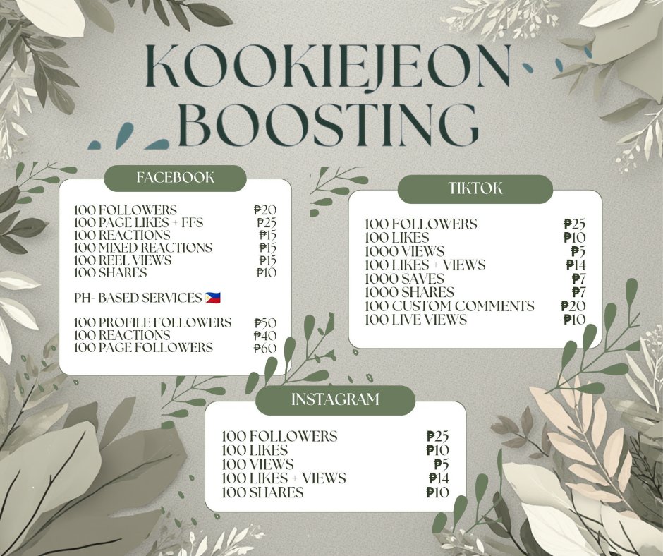 kookieejeon boosting service tweet media