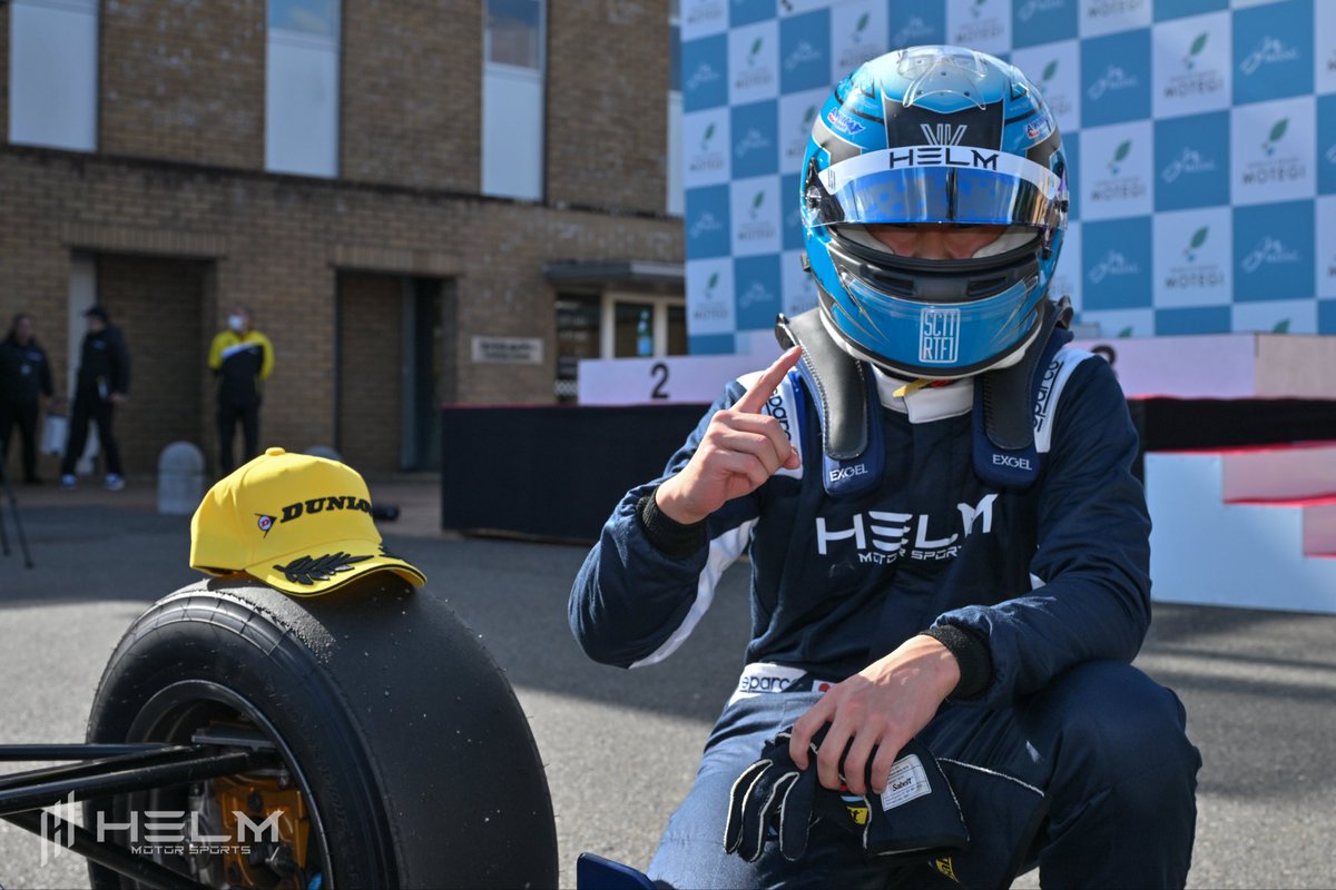 HELM_MS_62's tweet photo. #F110CUP 東日本王者決定戦 MOTEGI

カートレース出身の小熊孝誠が四輪レースデビューウィンを達成！
レース２はポール・トゥ・ウィンで連勝飾る

Race 1
QF P3
Final P1🥇

Race 2
QF P1
Final P1 🥇

東日本王者決定戦で2連勝を飾り、16歳と1ヶ月という若さでチャンピオンを獲得致しました🏆

次戦、西日本王者決定戦は5月16日〜17日、岡山国際サーキットで開催されます🔥次戦も熱い走りに注目して下さい🙌

#HELM62 #HELMMOTORSPORTS #F4jp #F110CUP