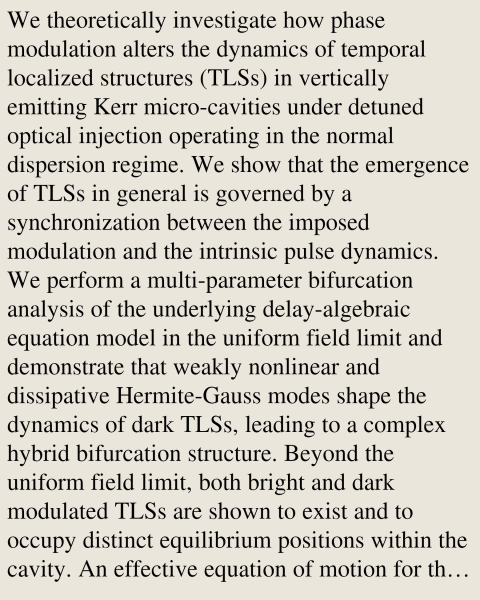 Nonlinear Sciences tweet media