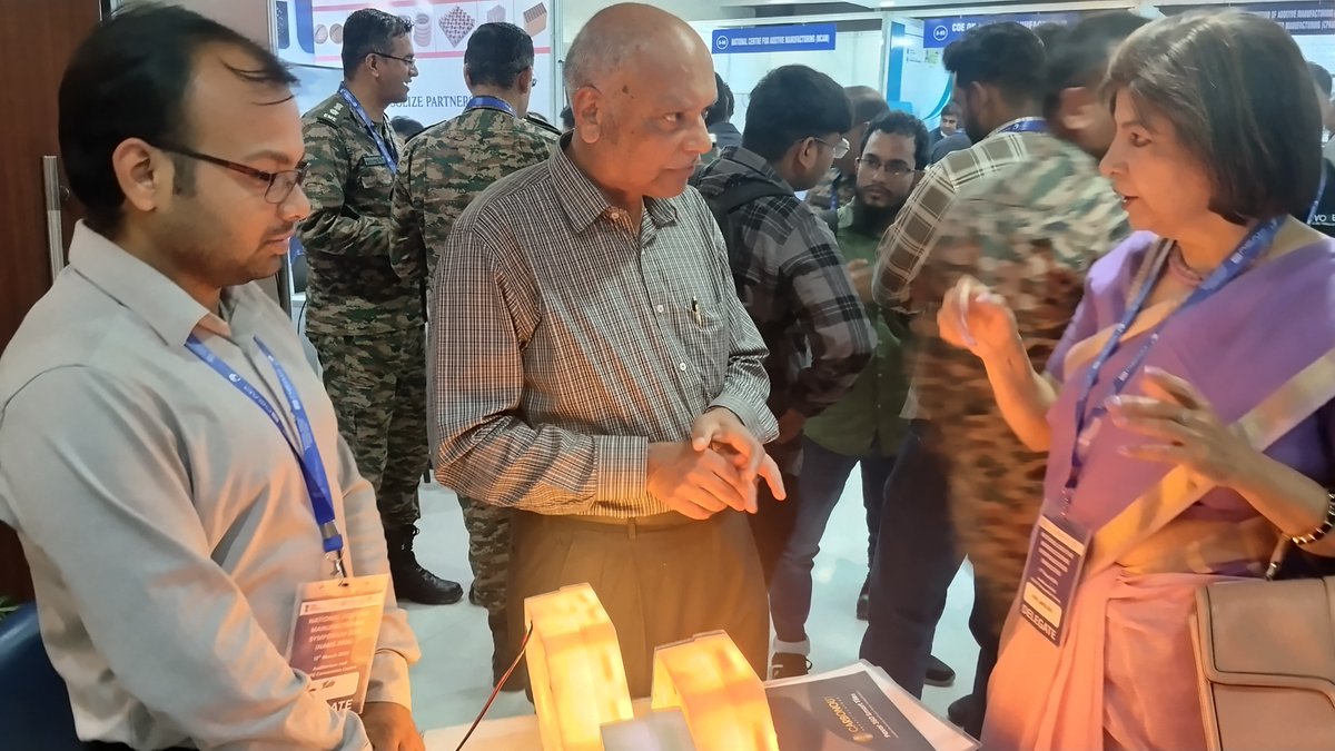 carbonout_2020's tweet photo. Proud to be at National Additive Manufacturing Symposium 2026 🇮🇳
Organized by Ministry of Electronics and Information Technology
India is building the future of manufacturing 🚀

#NAMS2026 #AdditiveManufacturing #MakeInIndia #CarbonOut https://t.co/of4fp42w8l