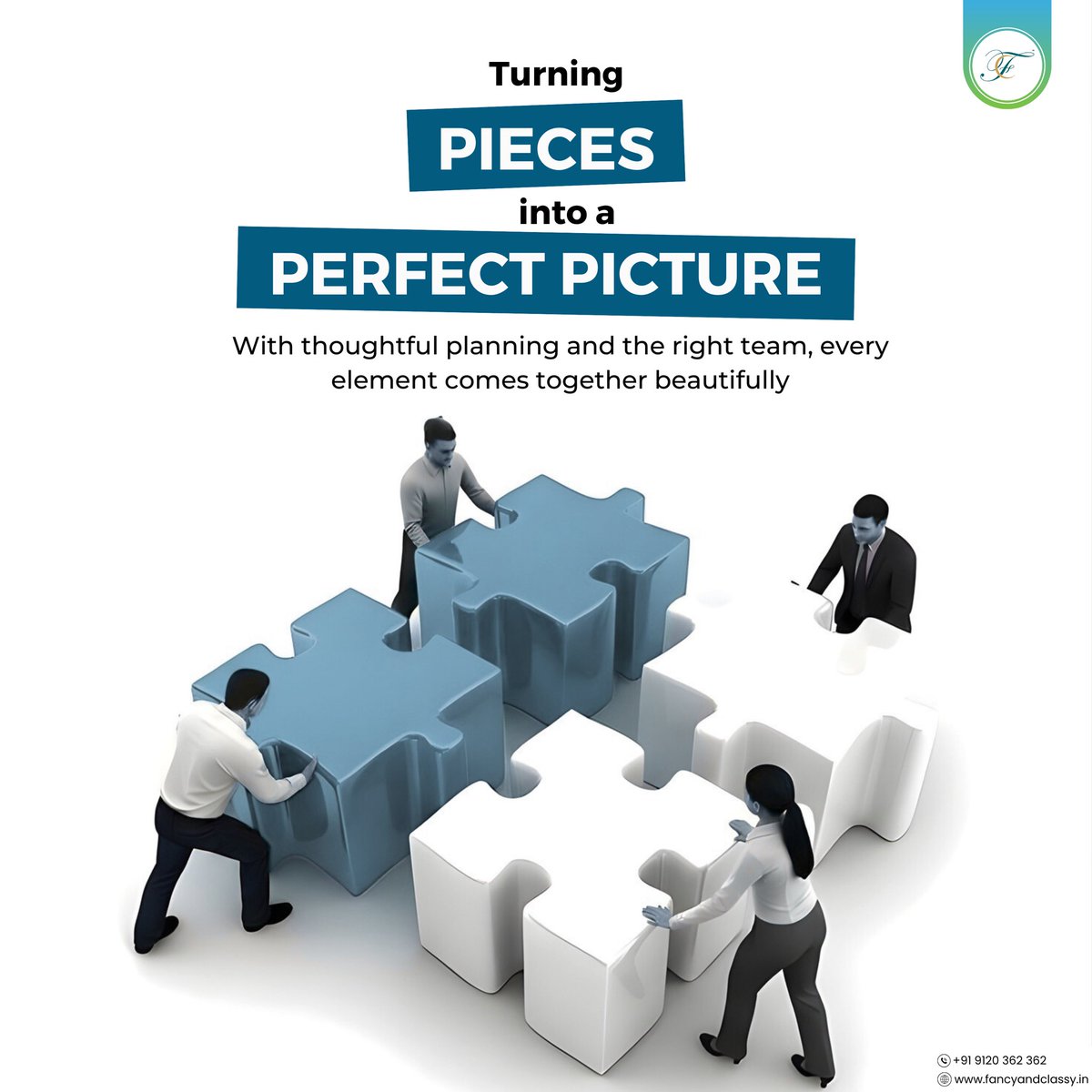Small pieces, big impact.

Reach out: fancyandclassy.in

#fancyandclassy #dreamevents #B2Bevents #corporateevents #events #fancyandclassy_in