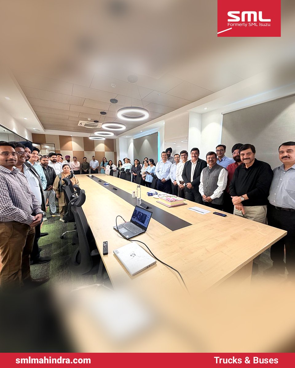 SmlMahindra's tweet photo. SML Mahindra achieves its highest-ever sales in any February, setting a new company record.
#SMLMahindra #RecordSales #CommercialVehicles #MadeForIndia #AutomotiveIndia https://t.co/ffoIjNcQml