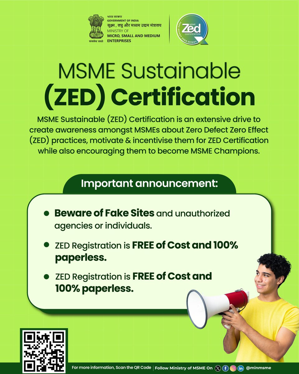 Ministry of MSME tweet media