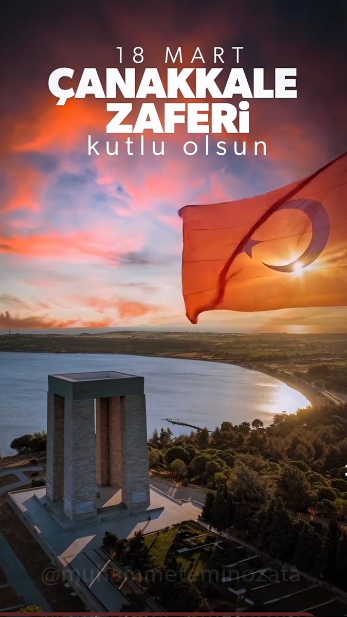 🇹🇷 18 Mart Çanakkale Zaferi’nin 111. yıl dönümünde tüm şehitlerimizi ve gazilerimizi saygıyla, minnetle ve rahmetle anıyoruz.   #18MartÇanakkaleZaferi