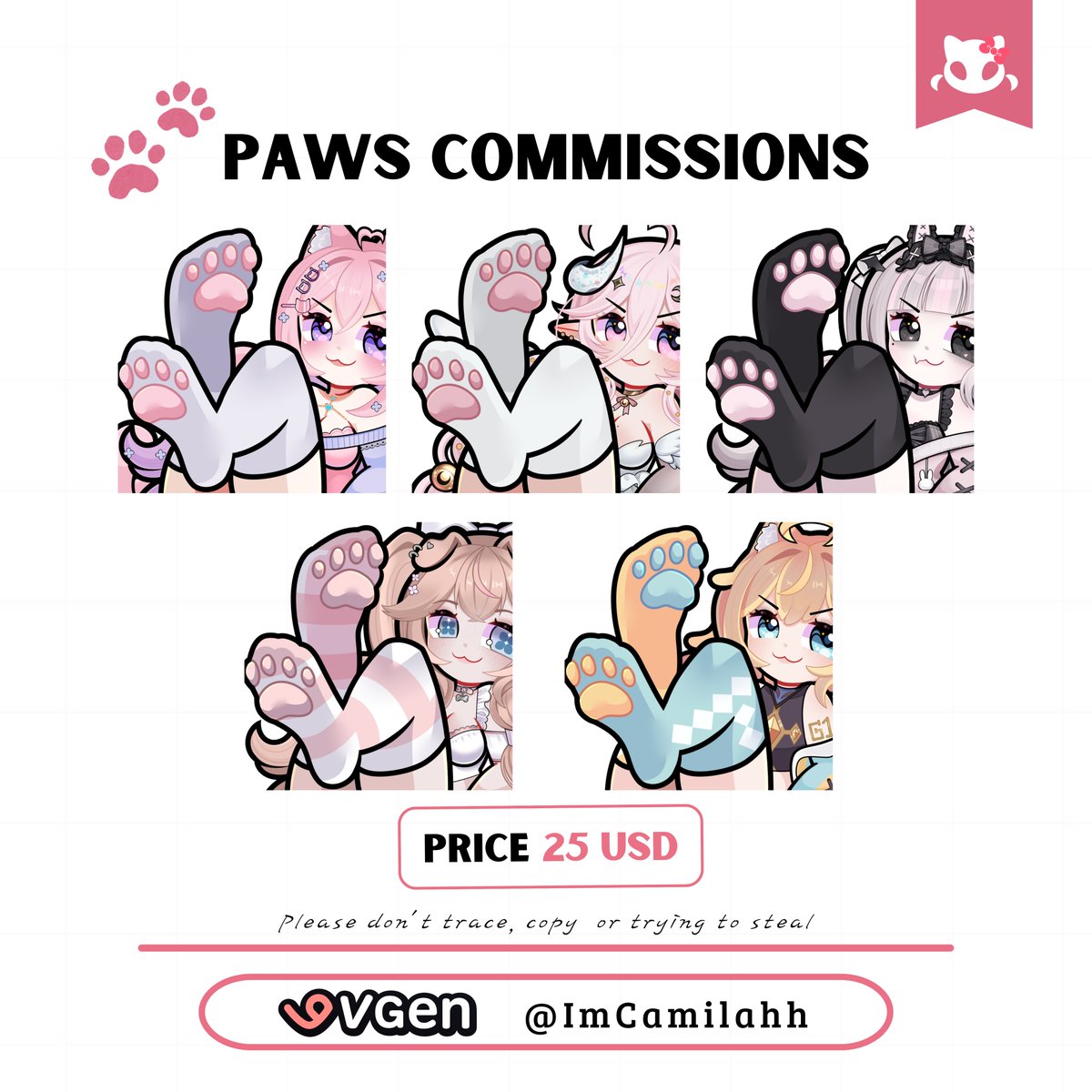 ImCamilahh_ / VGEN Artist / Open commissions! tweet media