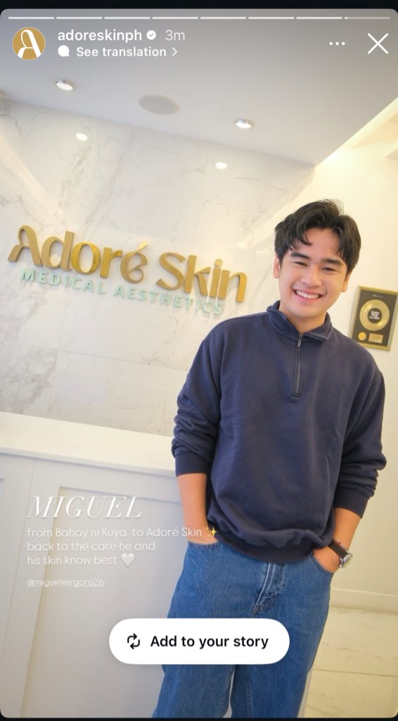 Love from Miguel’s adore skin family!!

MIGUELV SERVED SPOTLIGHT 
MIGUELV SERVED SPOTLIGHT