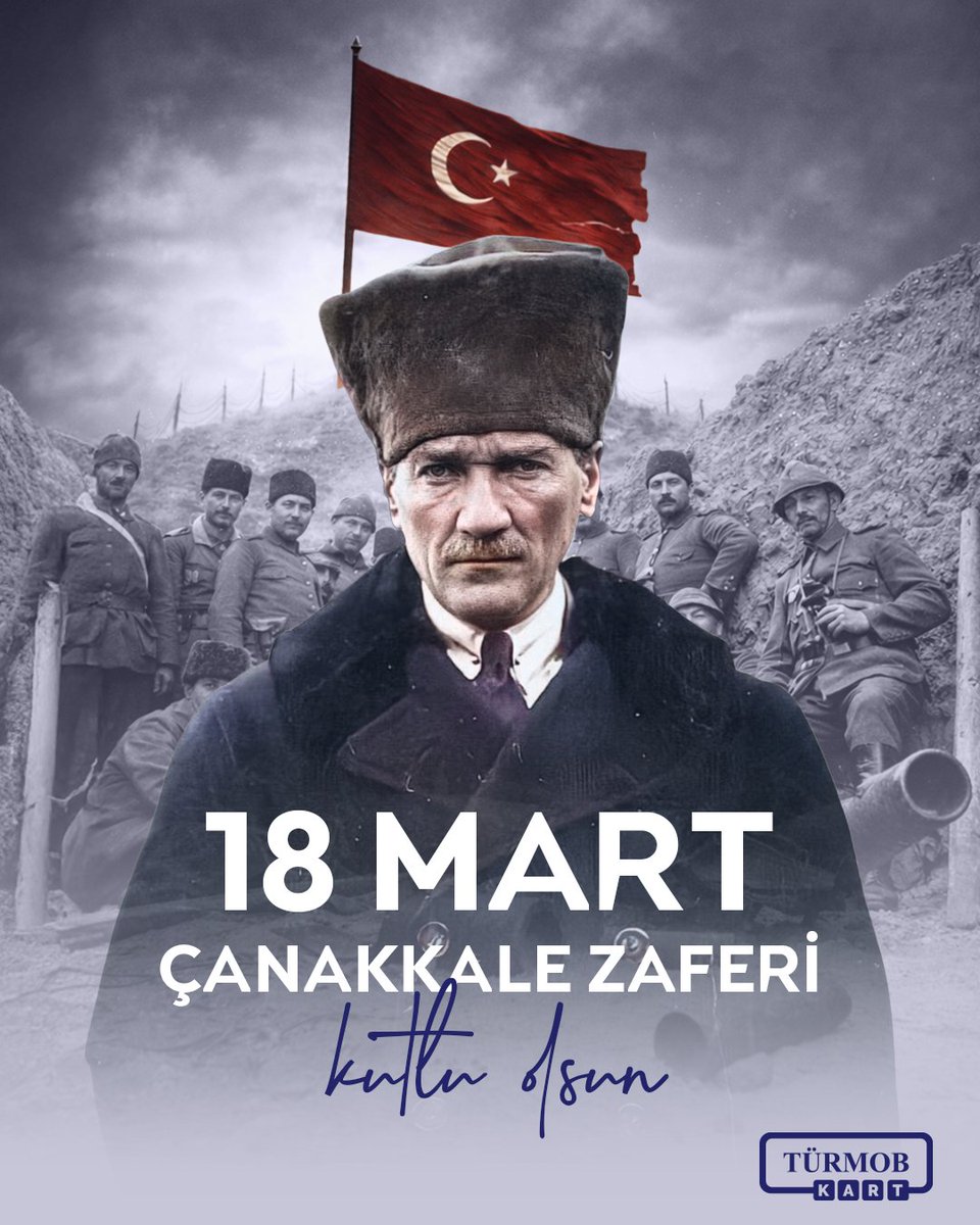 turmobkart's tweet photo. Başta Ulu Önderimiz Mustafa Kemal Atatürk olmak üzere Çanakkale'de destan yazan tüm şehitlerimizi ve gazilerimizi saygı, rahmet ve minnetle anıyoruz.

18 Mart Çanakkale Zaferimizin 111. Yılı kutlu olsun! 🇹🇷

#18MartÇanakkaleZaferi https://t.co/CnsSGK447X