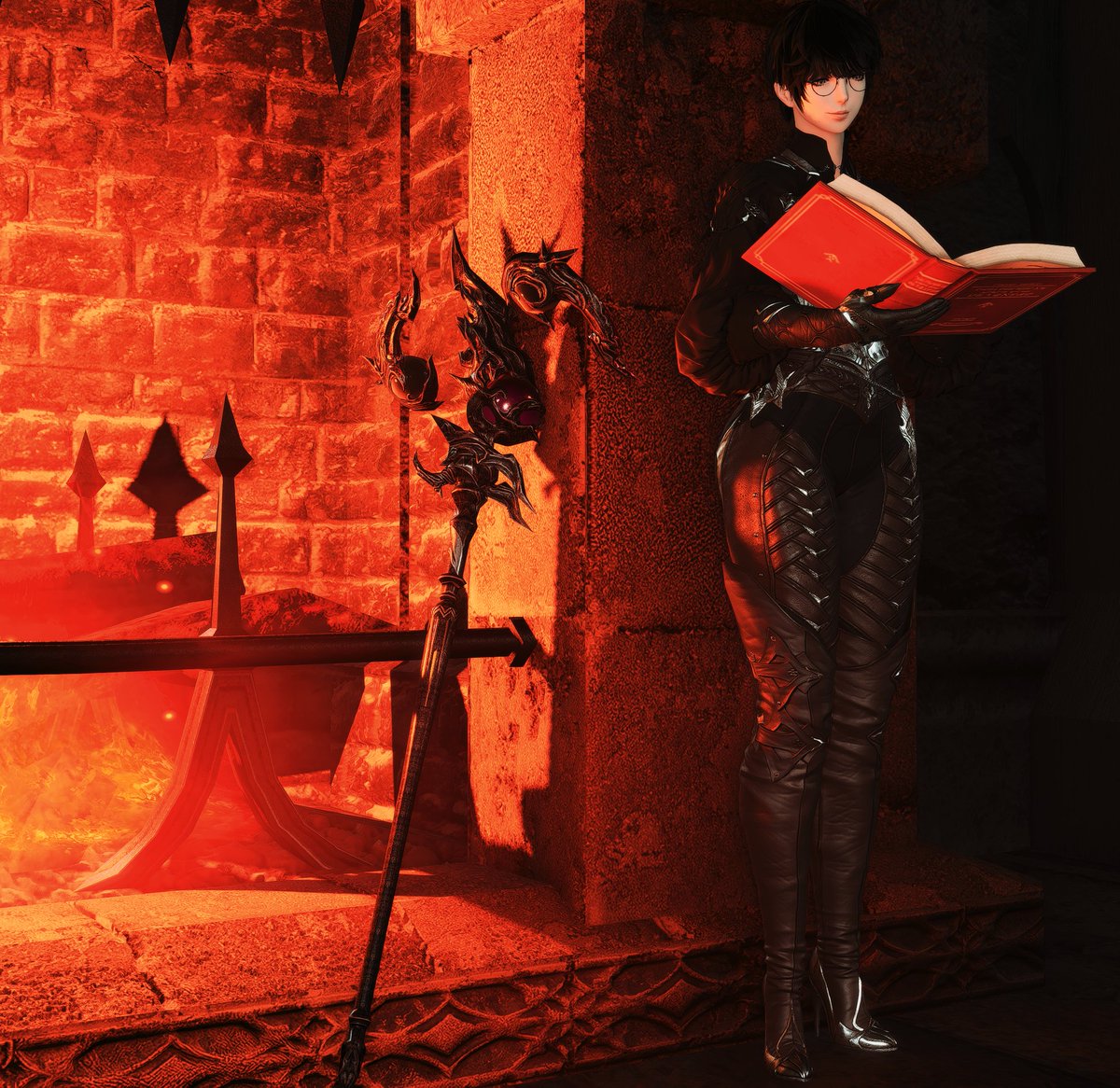 #FélicetteRamona || #Hyur || #Midlander 

"When in Ishgard, get toasty."