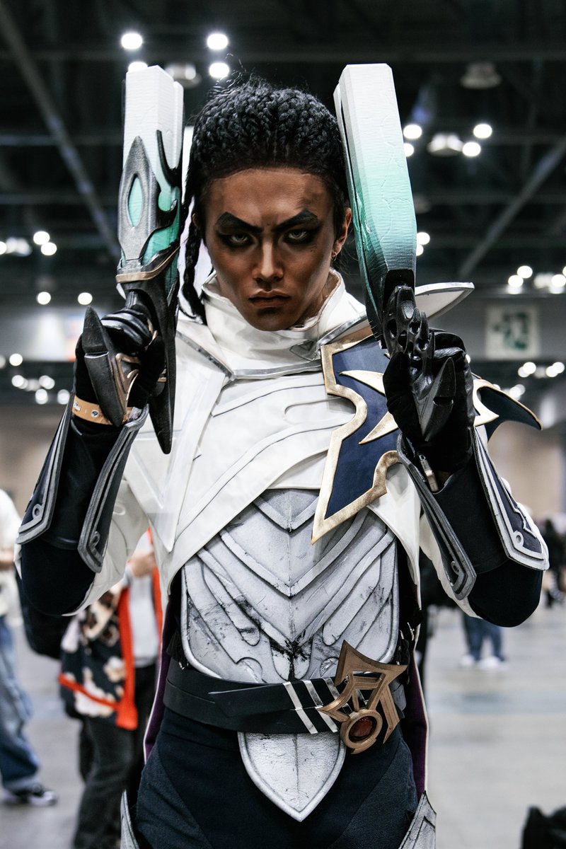 Hasdell98's tweet photo. #LeagueOfLegends #Lucian #SentinelOfLight 

cosplayer. @milu_cos https://t.co/gzOOVsyGIm