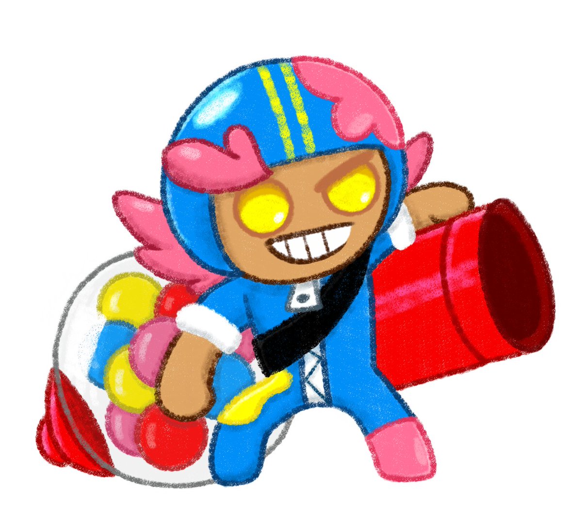 "The world is my canvas!"

Some #cookierunkingdomfanart of Gumball Cookie! I had my wheel of decisions decide my art fate once again and landed on this rare cookie! I think he turned out alright!

#cookierunkingdom #cookierun #gumballcookie #fanart #art