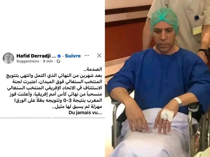 doumdoun's tweet photo. @AJArabic الكاف قررت انتصار المغرب ب3 اهداف . 
هذف في مصر 
هذف في الجزائر 
وهذف للسنغال https://t.co/2coXCESUkW