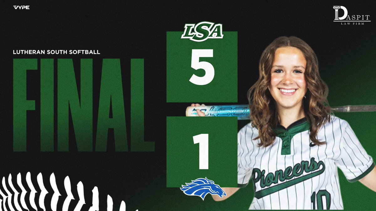 Lutheran South Academy Softball tweet media