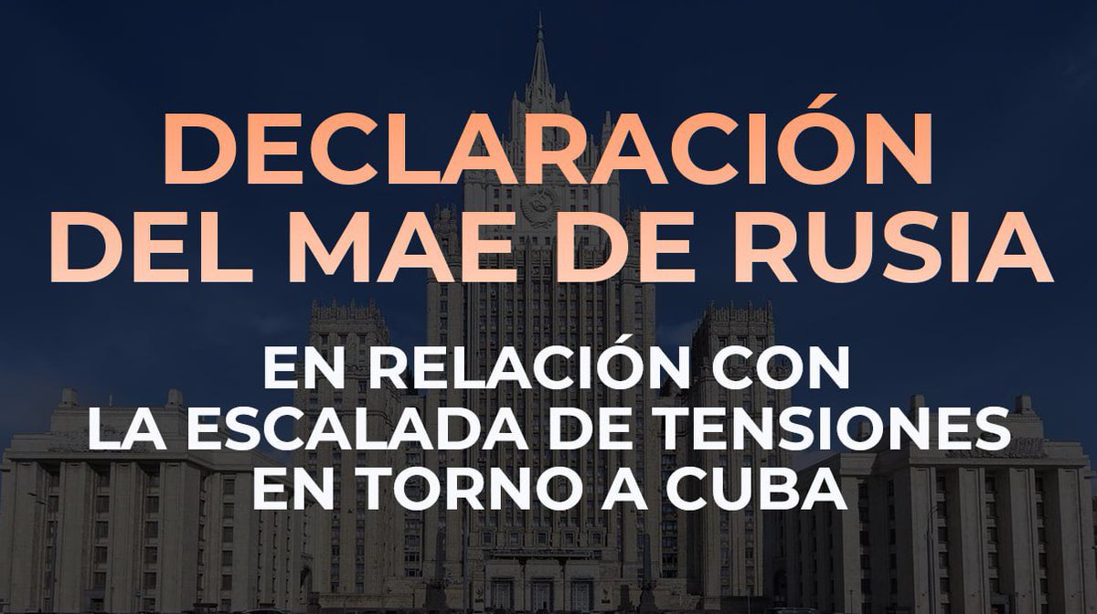 Embajada de Rusia en México tweet media