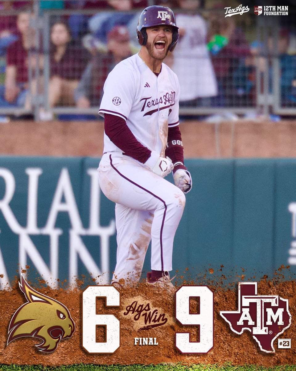 TexAgs's tweet photo. #Nice W 🍀👍

#GigEm https://t.co/xMtA7Qm8Qq