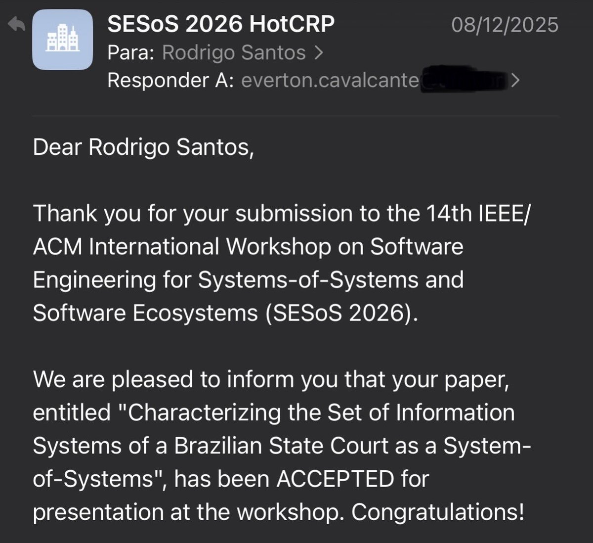 Rodrigo Santos tweet media