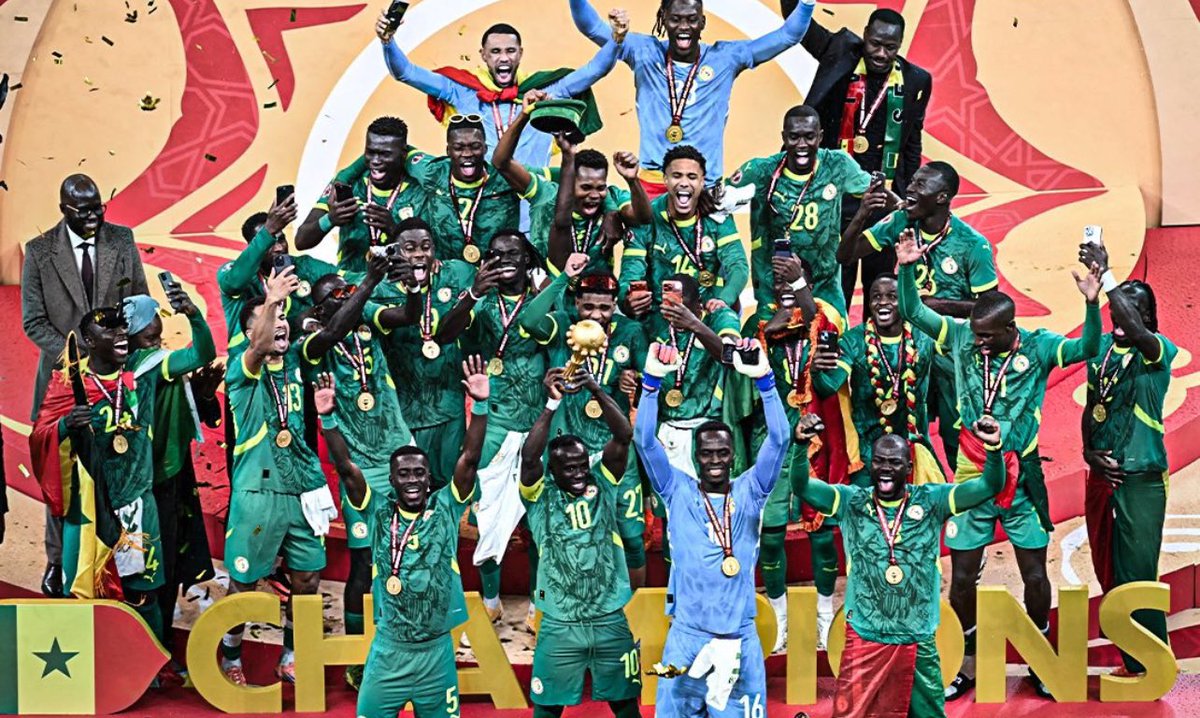 Champion d'Afrique sur le terrain⭐️⭐️ tweet media